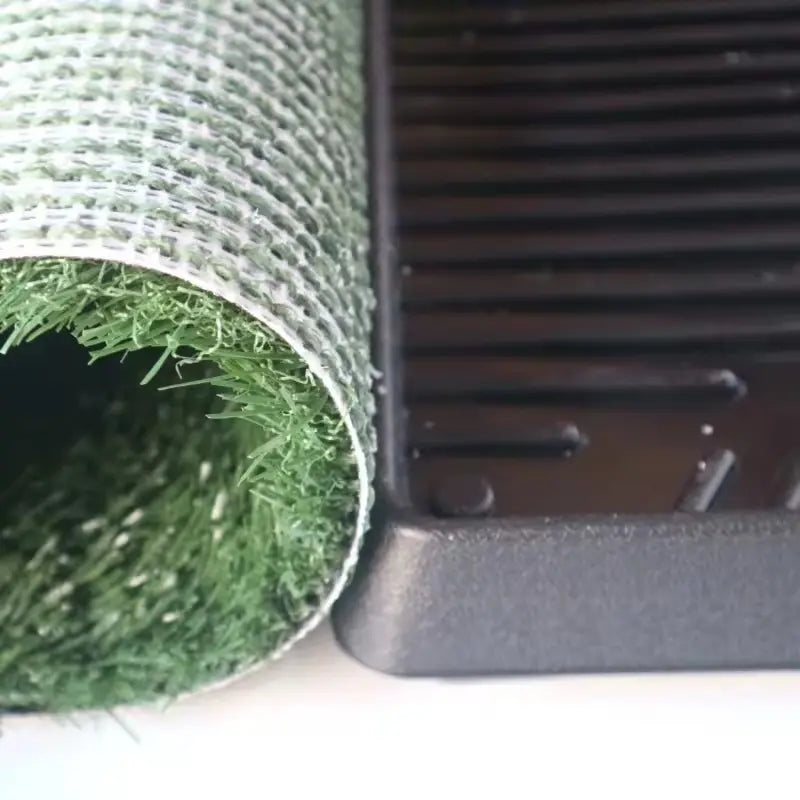 Premium Large Dog Grass Pee Pad & Tray: Easy-Clean, Leak-Proof Indoor Potty Solution for Stress-Free Potty Training & Pet Comfort