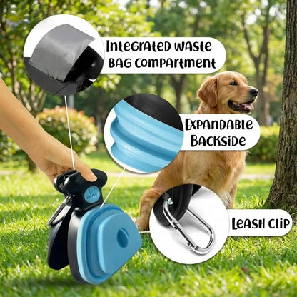 Ultimate Hands-Free Dog Pooper Scooper: Portable, No-Touch Waste Picker for Mess-Free Walks. Lightweight, Compact Design with Bag Dispenser & Leash Clip. Perfect for Yard, Travel & Daily Adventures. Keep Your Paws & Path Clean Effortlessly!
